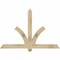 Ekena Millwork Redmond Rough Sawn Timber Gable Bracket, Douglas Fir, 60"W x 40"H x 4"D x 4"F, 16/12 Pitch GBW060X40X0404RED00RDF - alternate 1